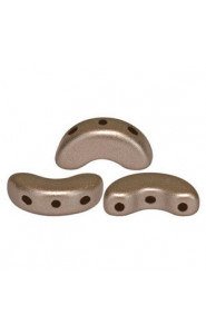 Les perles par Puca® Arcos beads Pastel light brown coco 02010/25005